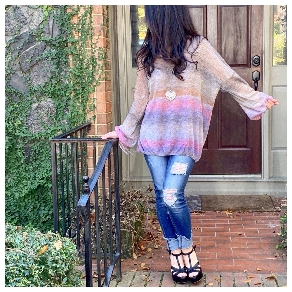 ✨LAST ONE✨PARIS✨Color gorgeous loose fit sweater - Picture 6 of 8